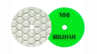 Brusni disk čičak 50 mm / gr. 100 za suho brušenje Agmpd2 Bihui