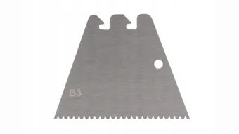 Nazubljena lopatica 180 x 137 mm, B3 urez Ftsbb3 Bihui