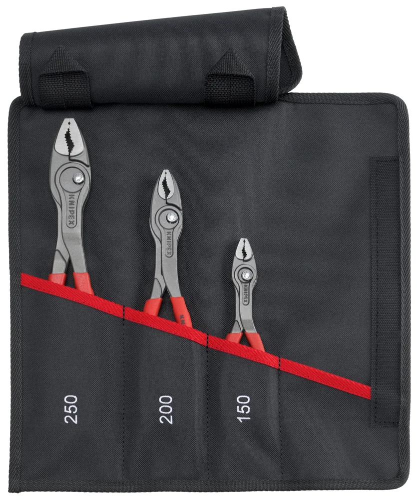 Knipex Set Kliješta TwinGrip Univerzalna 150, 200 i 250 mm U Torbici / 3 dijelni – 00 19 61 V01