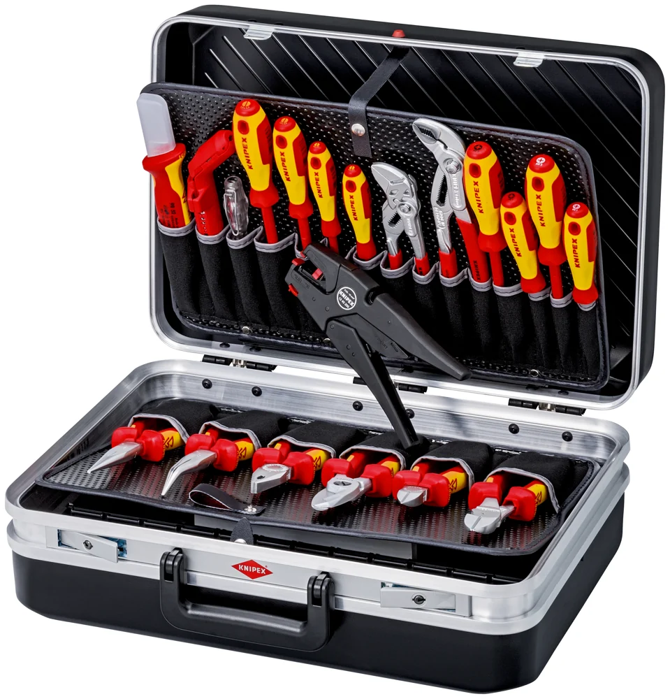 Knipex Garnitura Alata U Koferu 1000V “Vision24” Electro / 20 dijelna – 00 21 20