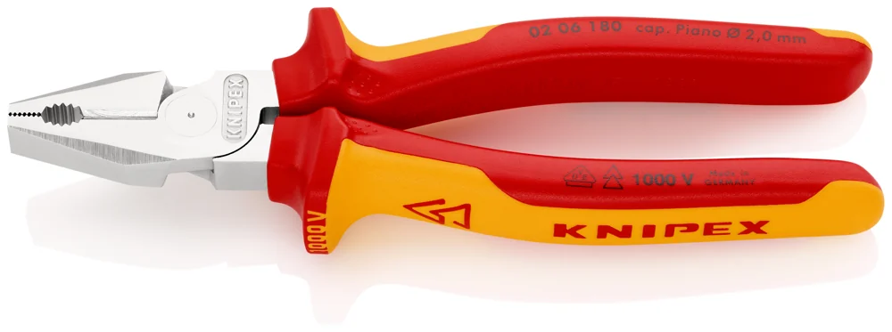 Knipex Kliješta Kombinovana 180 mm / 1000V – 02 06 180