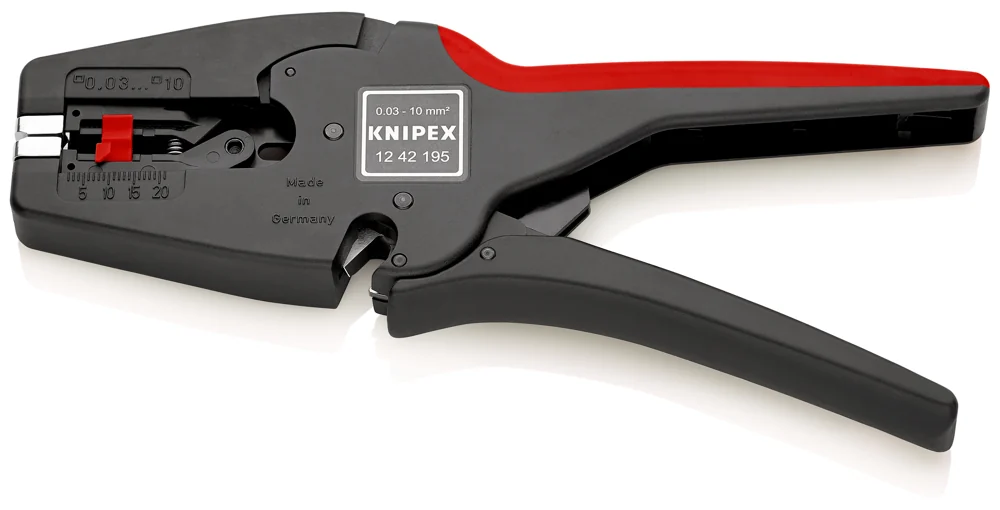Knipex Kliješta Za Skidanje Izolacije MultiStrip 10 / 0,03 – 10,0 mm2 Automatska – 12 42 195