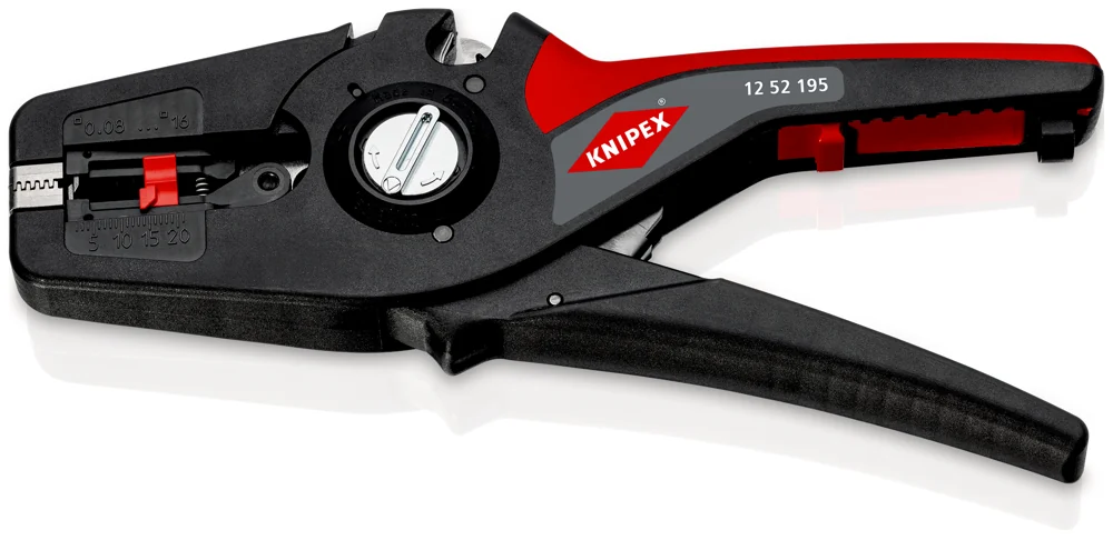 Knipex Kliješta Za Skidanje Izolacije PreciStrip16 / 0,08-16,0 mm2 Automatska – 12 52 195