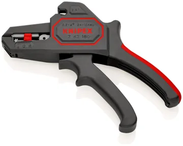 Knipex Kliješta Za Skidanje Izolacije ComStrip 0,2 – 6,0 mm2 Automatska – 12 62 180