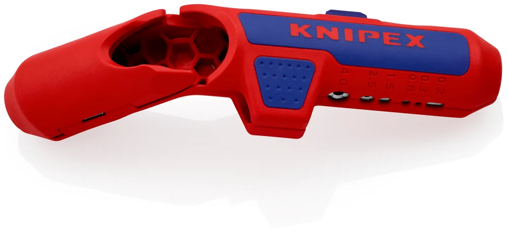 Knipex Skidač Izolacije Univerzalni ErgoStrip fi 8-13 mm Za Ljevake – 16 95 02 SB