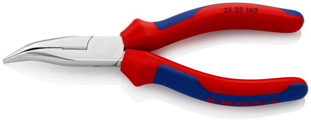 Knipex Kliješta Poluokrugla Špicasta Kriva 160mm – 25 25 160