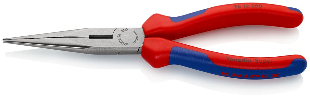 Knipex Kliješta Poluokrugla Špicasta Ravna 200mm – 26 12 200