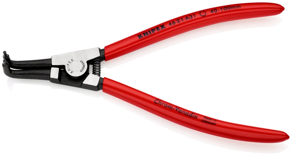 Knipex Kliješta Za Seger Osigurače Vanjska Kriva (fi 40-100 mm) 200 mm – 46 21 A31