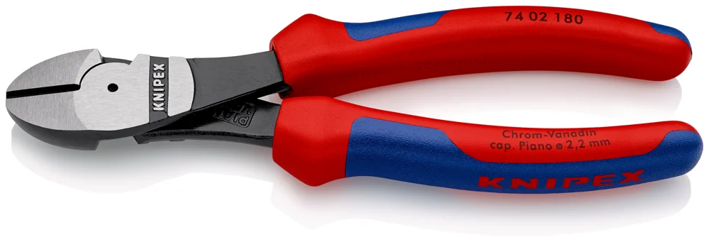 Knipex Kliješta Bočna Sječa – Sječice Ojačana 180mm – 74 02 180