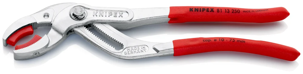 Knipex Kliješta Za Cijevi i Sifone Sa Plastičnim Uloškom 250 mm – 81 13 250