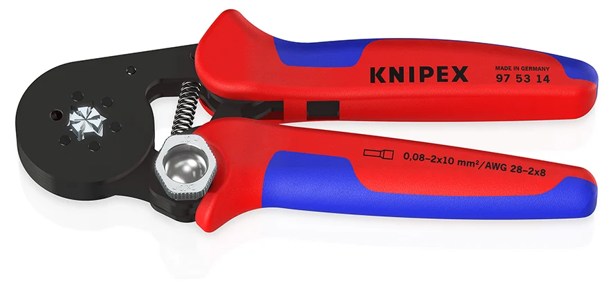 Knipex Kliješta Samopodešavajuća Za 6-Kutno Presanje Čahura 0,08-16 mm2 – 97 53 14