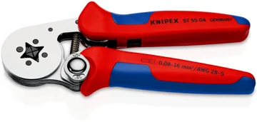 Knipex Kliješta Samopodešavajuća Za Kvadratno Presanje Čahura 0,08 – 16 mm2 – 97 55 04