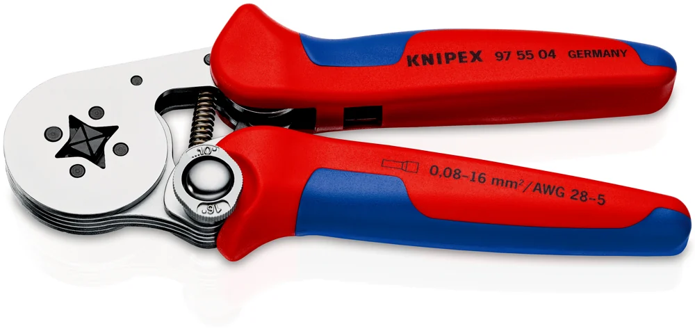 Knipex Kliješta Samopodešavajuća Za Kvadratno Presanje Čahura 0,08 – 16 mm2 – 97 55 04