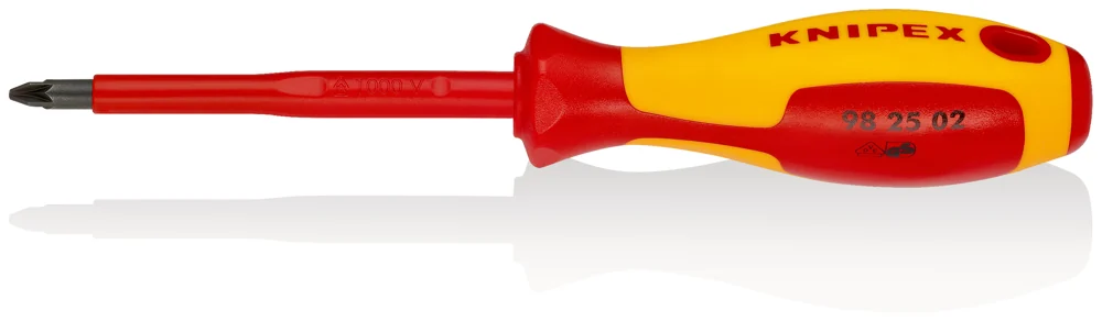 Knipex Odvijač Križni VDE PZ2 x 100 / 212 mm 1000V – 98 25 02