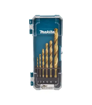 Makita – 6-dijelni komplet HSS-TIN burgija za metal