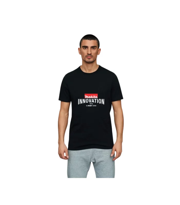Majica sa Makita printom Innovation, crna, 100% pamuk L, XL, 2XL