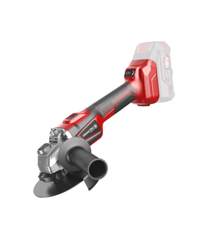 Praktik Tools – Akumulatorska kutna brusilica 18 V Ø125 mm PTQ167 SOLO