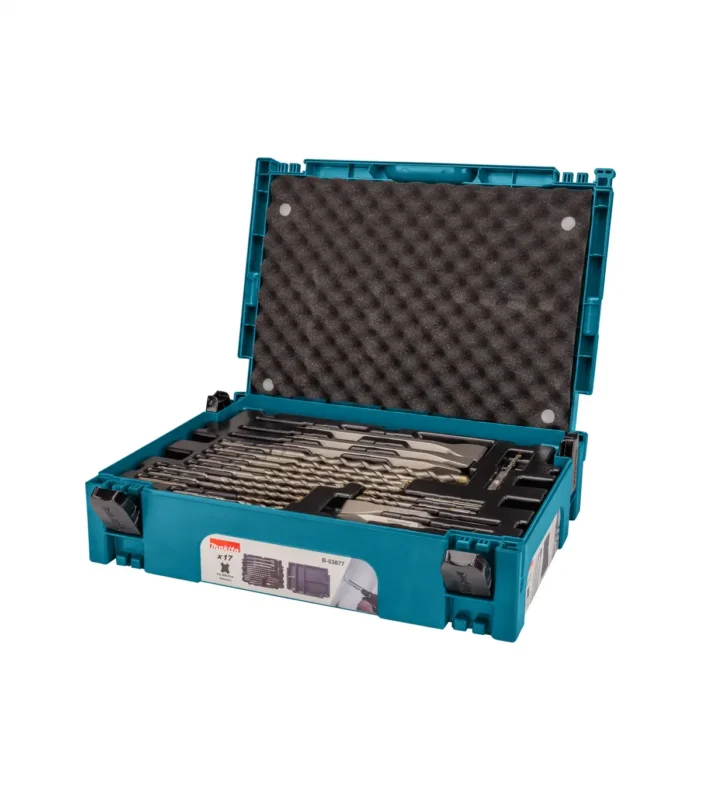 Makita – Set burgija i dlijeta 17-dijelni u MAKPAC koferu B-53877