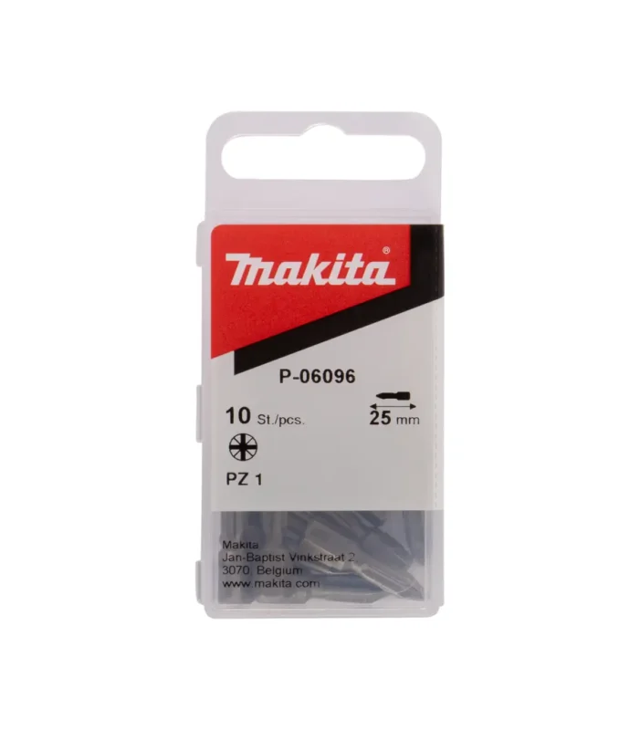 Makita – Set bitova PZ1 25mm, 10 komada P-06096
