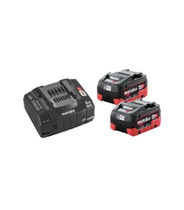 Metabo – Set Baterija SE 18 V / 2×5.5 Ah LiHD + Brzi Punjač ASC 145