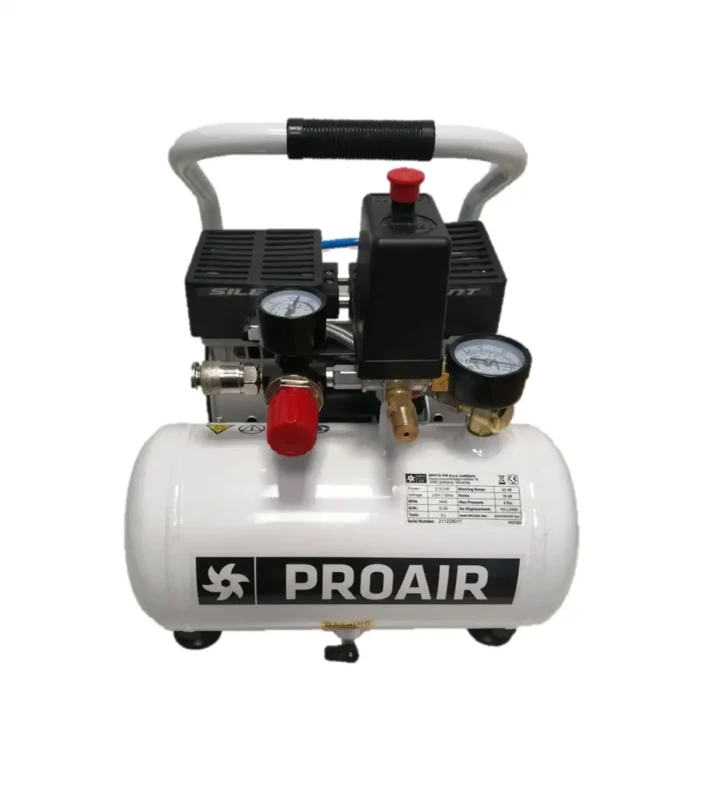 Proair – Tihi bezuljni klipni kompresor DPS 0,55/5