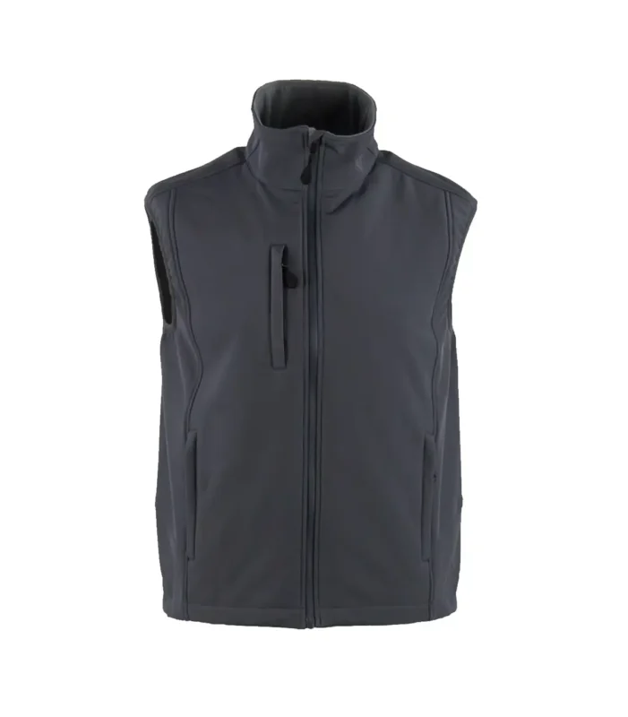 Lacuna – Softshell prsluk BARTON sivi, Vel. S – XXXL