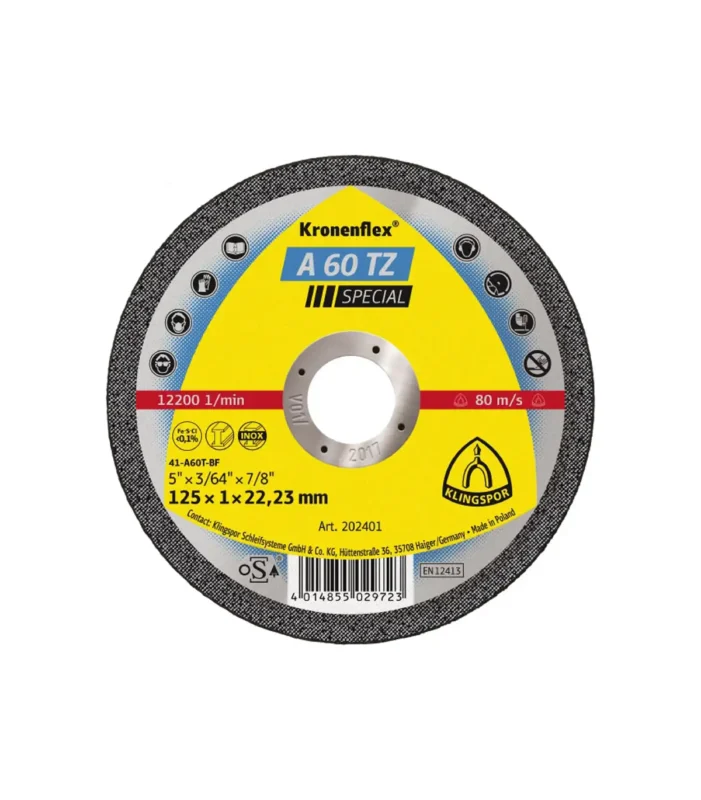 Klingspor – Rezna ploča A60TZ Special 115x1x22