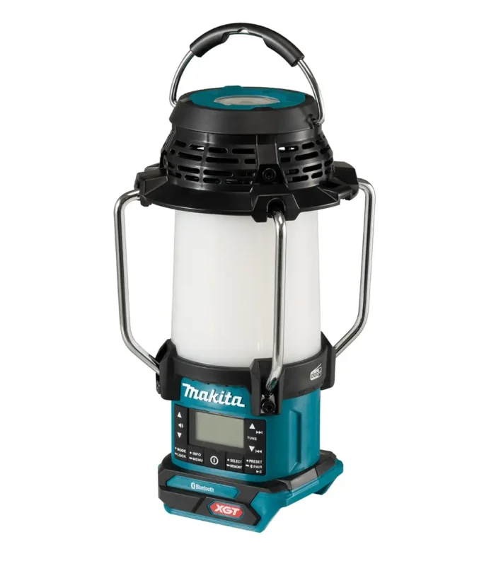 XGT Makita 40V – Akumulatorski radio  + svjetiljka lampa 2u1 40V XGT MR009GZ