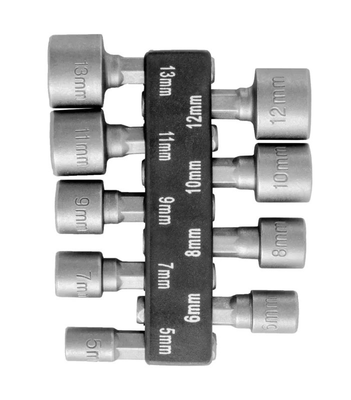 Praktik – 8-dijelna garnitura nastavaka 1/4″ 5-13 mm P104