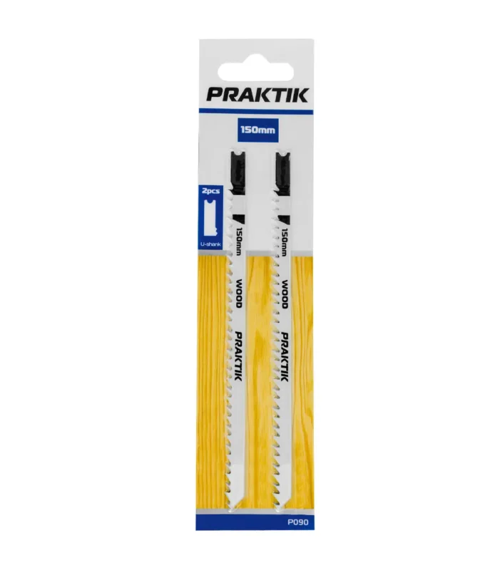 Praktik – List ubodne pile za drvo U-prihvat 150 mm 2/1 P090