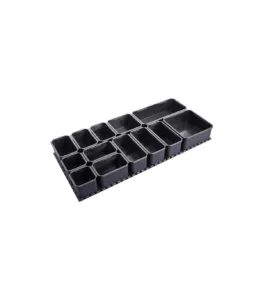 Unior – Komplet plastičnih kutija sa podlogom SET.PB.990HPBMOD