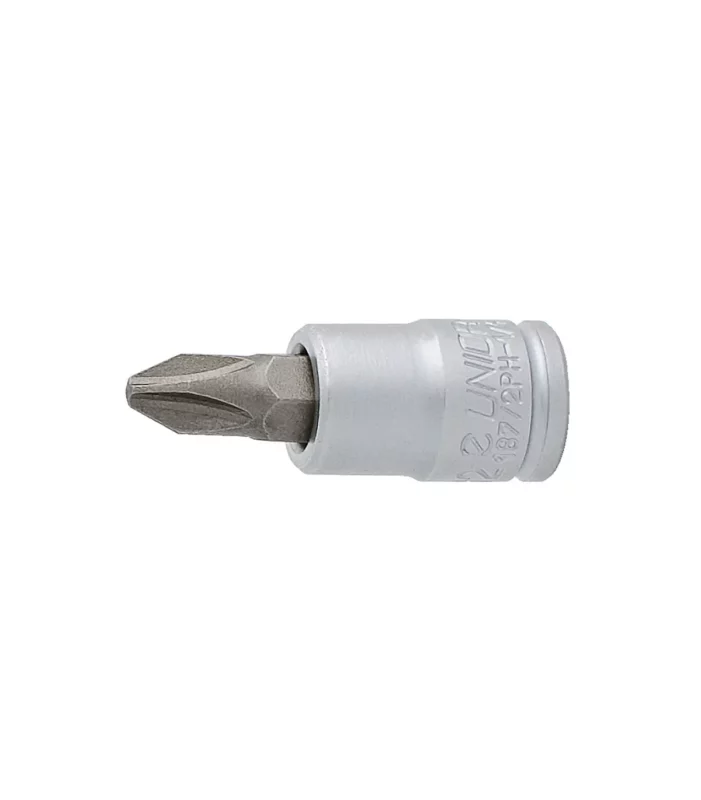 Unior – Ključ nasadni, križni, PH1 13 mm, prihvat 1/4″ 187/2PH