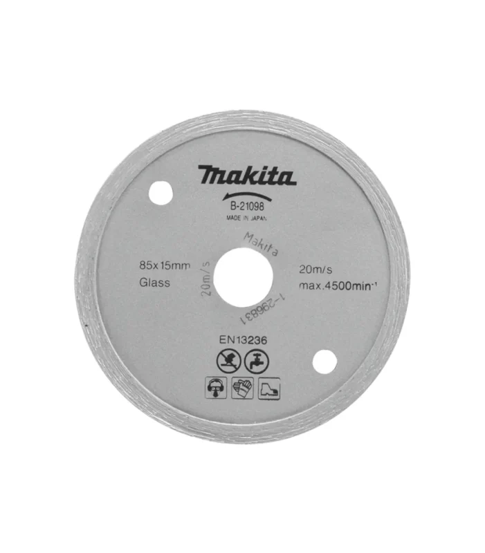 Makita – Dijamantna ploča sa glatkim rubom za baterijske rezače B-21098 za CC300, CC301 85x15x1,8mm