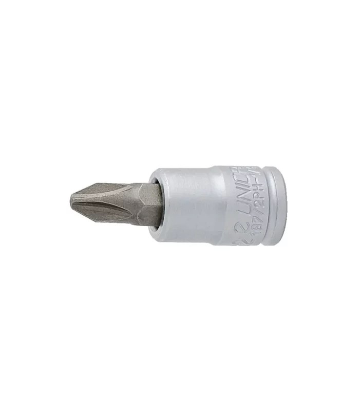 Unior – Ključ nasadni, križni, PH2 , prihvat 1/4″ 187/2PH