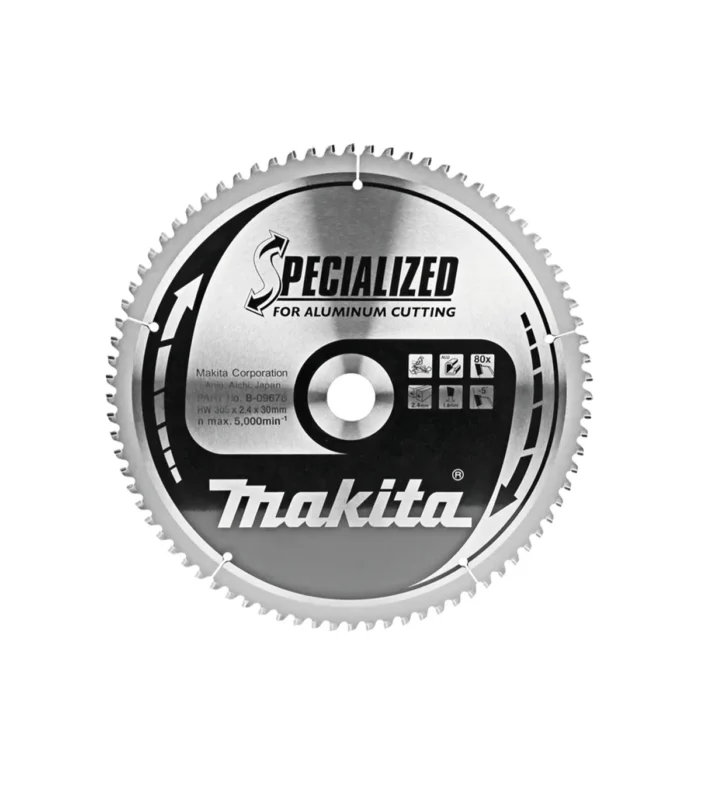 Makita – TCT list potezne kombinovane pile za aluminijum 305 mm, 305x30x1,8 mm 80Z B-09678