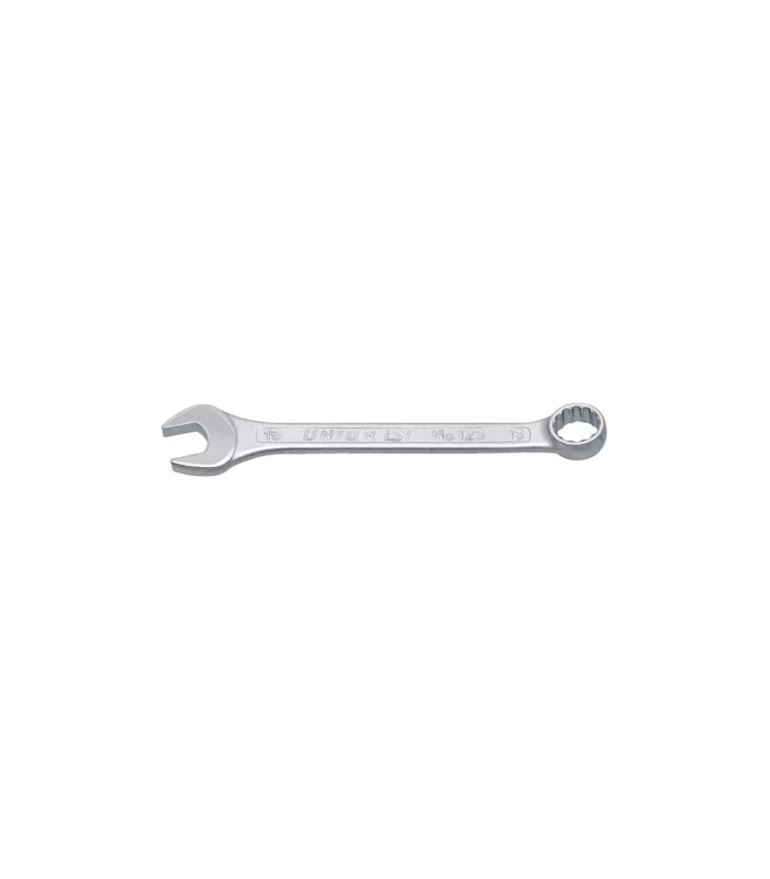 Unior – Ključ viljuškasto-okasti kratki 23mm 125/1