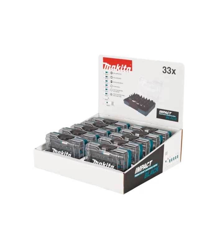Makita – Set bitova impact BLACK 33 kom (10/1) E-12441-10