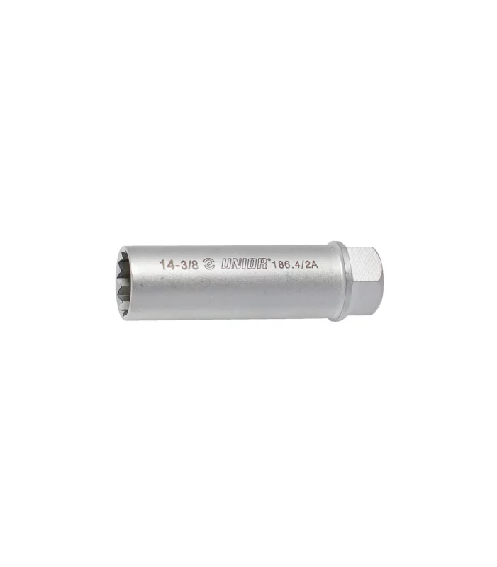 Unior – Ključ nasadni za svjećice, dvanaesterokutni, prihvat 3/8″ 14mm 186.4/2A