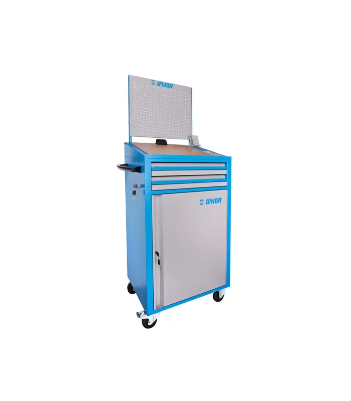 Unior – Mobilna kontrolna kolica sa pregradom i vratima 770×460.5x1669mm 994WD