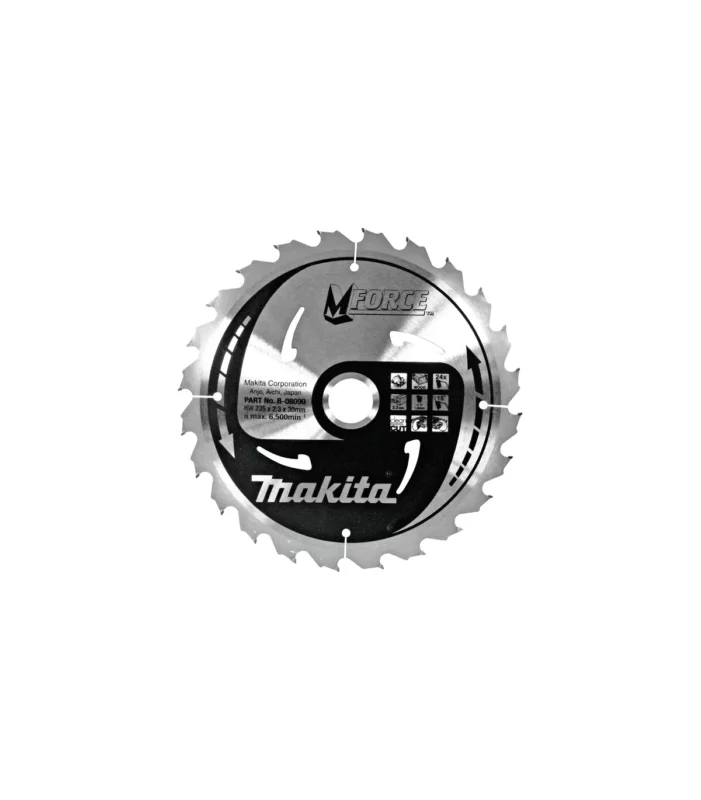 Makita – TCT Oštrica pile za kružnu pilu za drvo 170x 30×1.2mm MForce B-08012