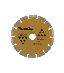 Makita – Dijamantna ploča sa segmentnim rubom za beton 180×25,4×2,3 mm A-84121
