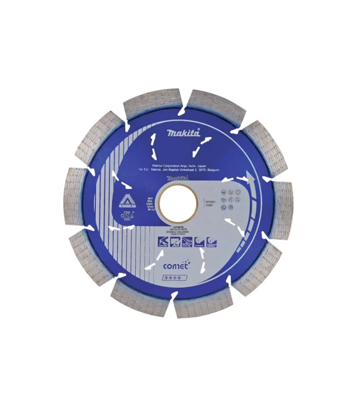 Makita – Comet Universal dijamantna rezna ploča sa segmentnim rubom 125×22,23/20mm B-12778