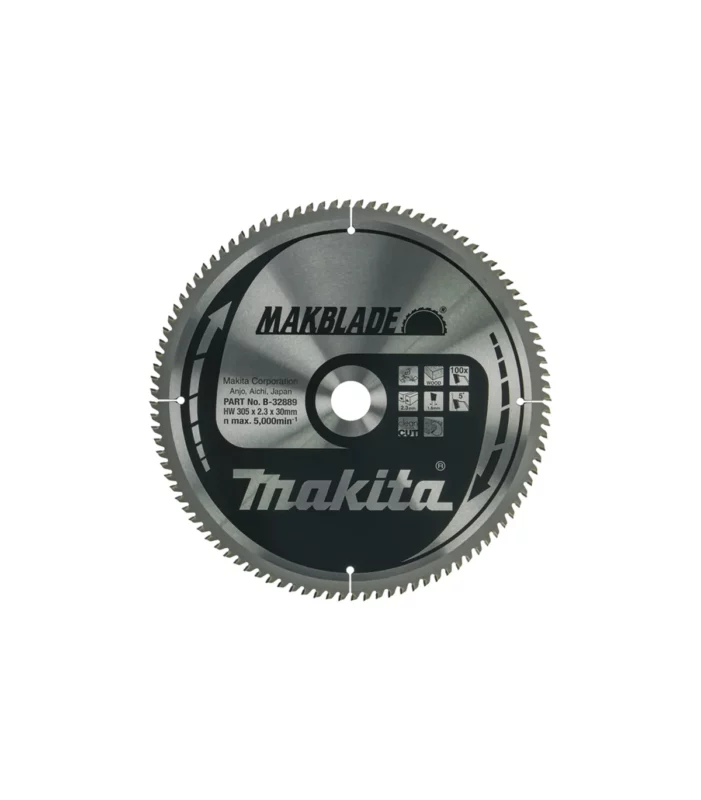 Makita – TCT oštrica pile MAKBlade za poteznu kombinovanu pilu za drvo 305x30mm 100 Z B-32889