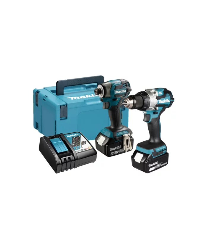 Makita – Akumulatorski set LXT bušilica, udarni odvijač u koferu DLX2527TJ